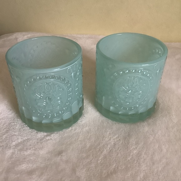 Other New Mint Green Candle Holders Set Poshmark